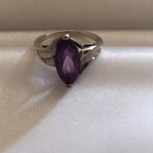 Sterling Silver Amethyst Ring
